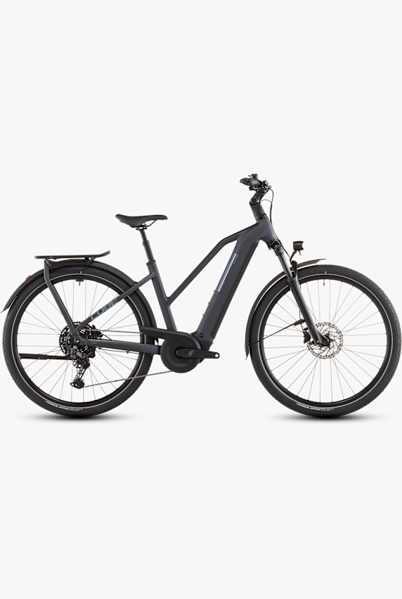 CUBE Kathmandu Hybrid ONE 800 Trapeze 28 e-bike Gris 49121 1