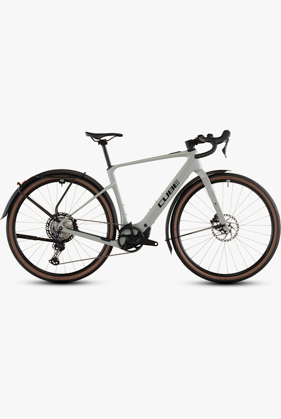 CUBE Nuroad Hybrid C:62 Race 400X FE 28 e-gravel bike Gris 49143 1
