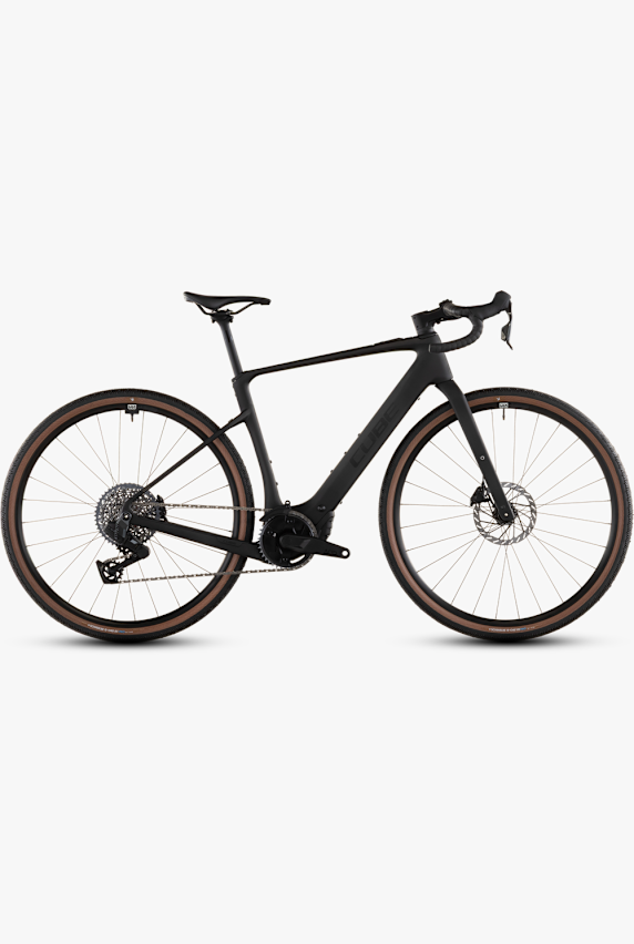 CUBE Nuroad Hybrid C:62 EXC 400X 28 E-Gravel Bike Schwarz 49145 1