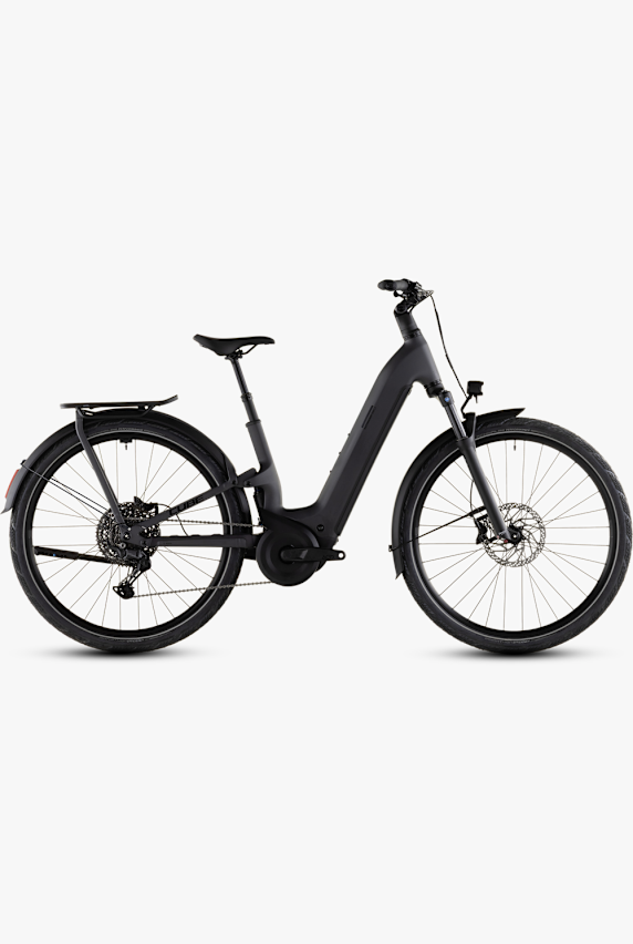 CUBE Kathmandu Hybrid ONE11 HPC Pro 800 Easy Entry 28 E-Bike Grau 49144 1