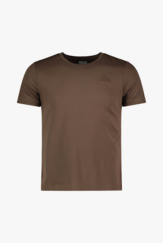 Kappa Sylvie Logo Damen T-Shirt Braun 49180 1