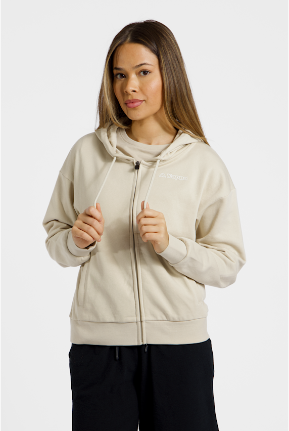 Kappa Gemma giacca della tuta donna Beige 49192 1