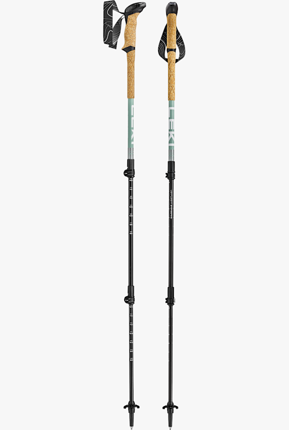 LEKI Makalu Lite Compact bastone da trekking Verde 49201 1