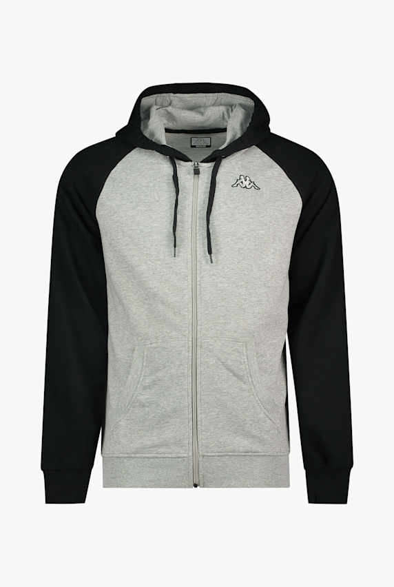 Kappa Logo Jackus Herren Trainingsjacke Schwarz 49222 1