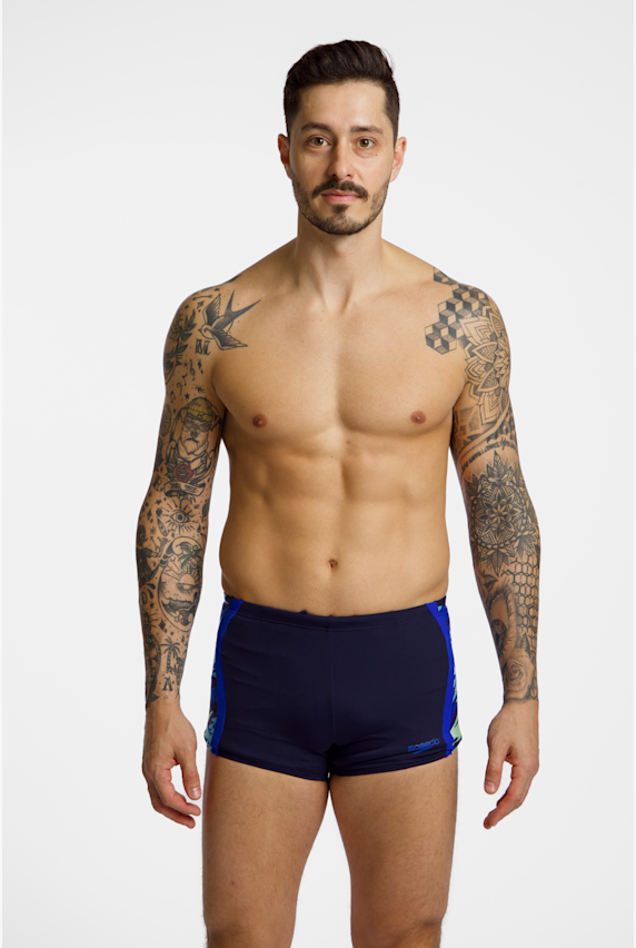 speedo Hyperboom Splice costume da bagno uomo Blu 49225 1