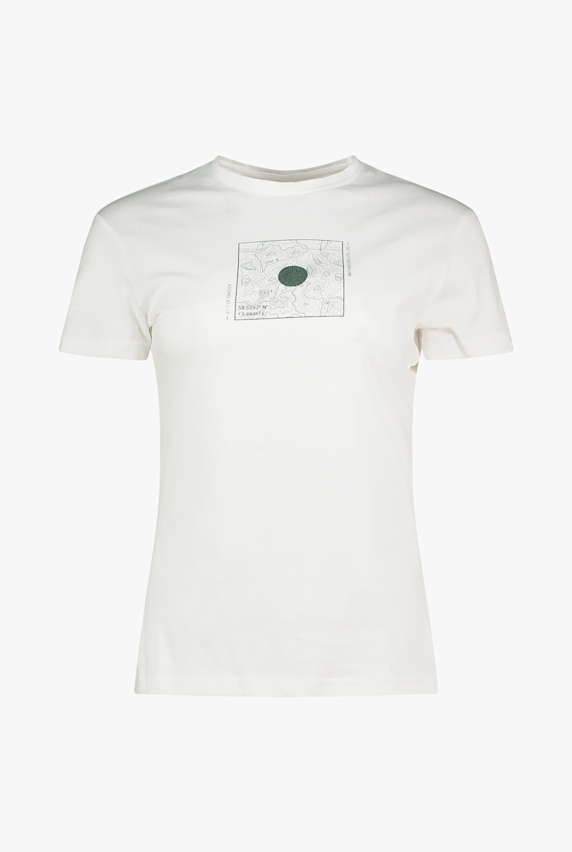 2117 OF SWEDEN Apelviken t-shirt femmes Blanc 49245 1