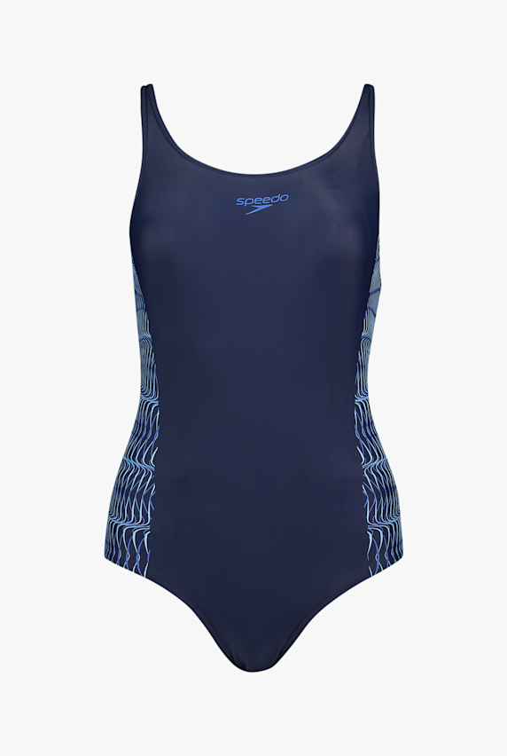 speedo Placement Medalist costume da bagno donna Blu 49266 1