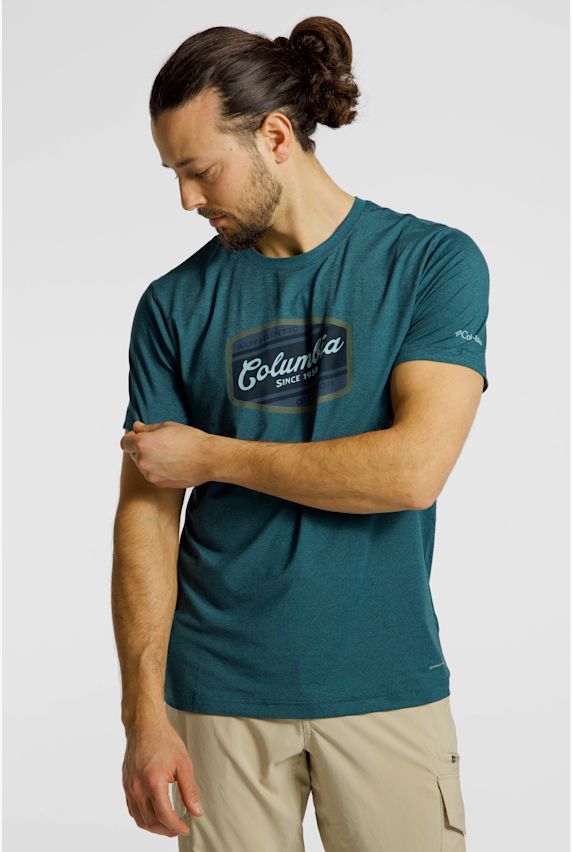 Columbia Parsons Point™ Graphic t-shirt uomo Turchese 49273 1