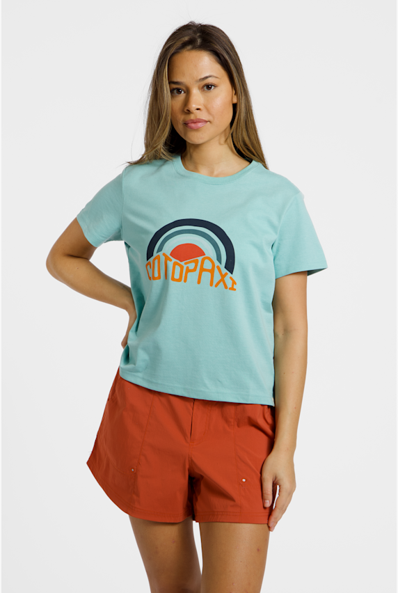 Cotopaxi Sunset Embers t-shirt donna Turchese 49372 1