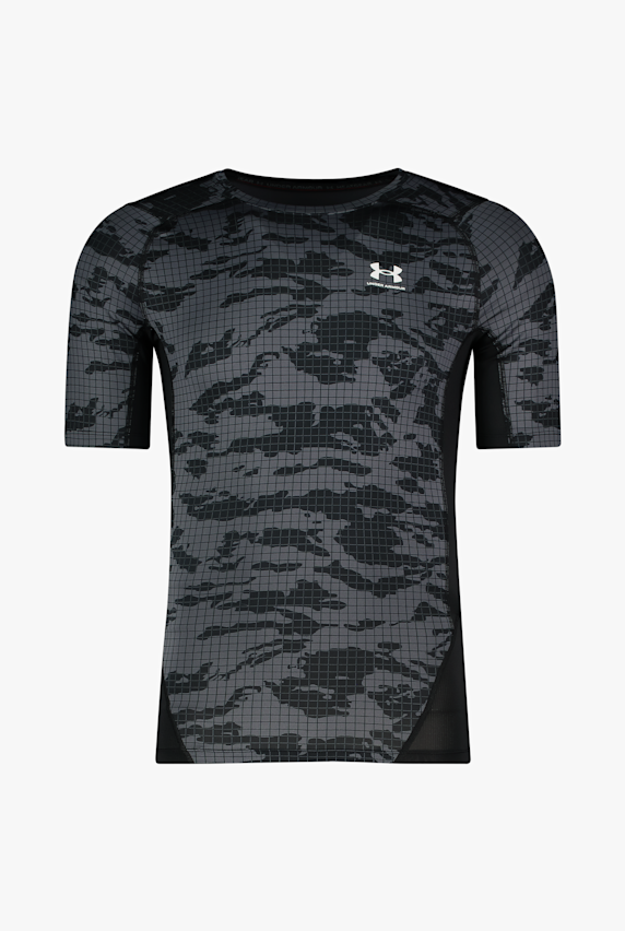 Under Armour HeatGear® Printed Herren T-Shirt Schwarz 49352 1