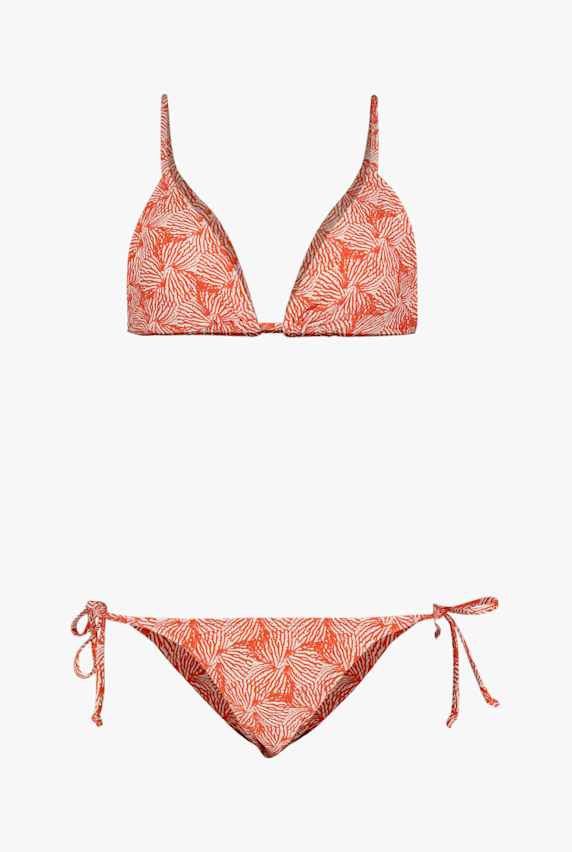 BEACH MOUNTAIN Triangle bikini donna Rosso 49397 1