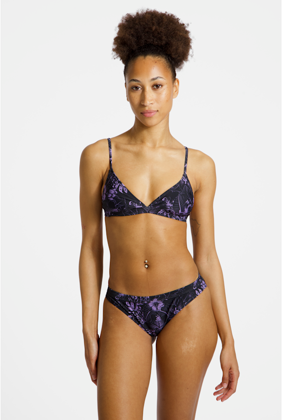 BEACH MOUNTAIN Triangle bikini femmes Noir 49409 1
