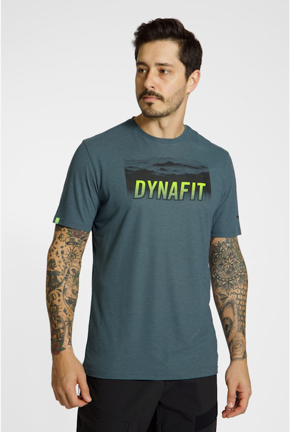 Dynafit Transalper Graphic t-shirt hommes Vert 49451 1