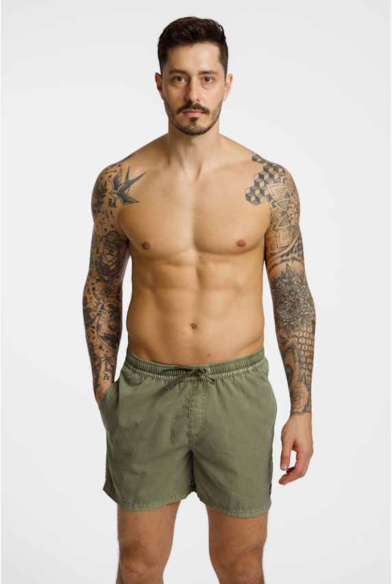 Quiksilver Everyday Surfwash Volley 15" short de bain hommes Vert 49533 1