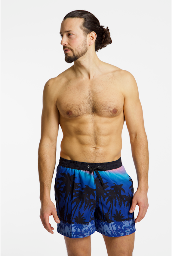 Quiksilver Everyday Printed Volley 15" costume da bagno uomo Blu 49538 1