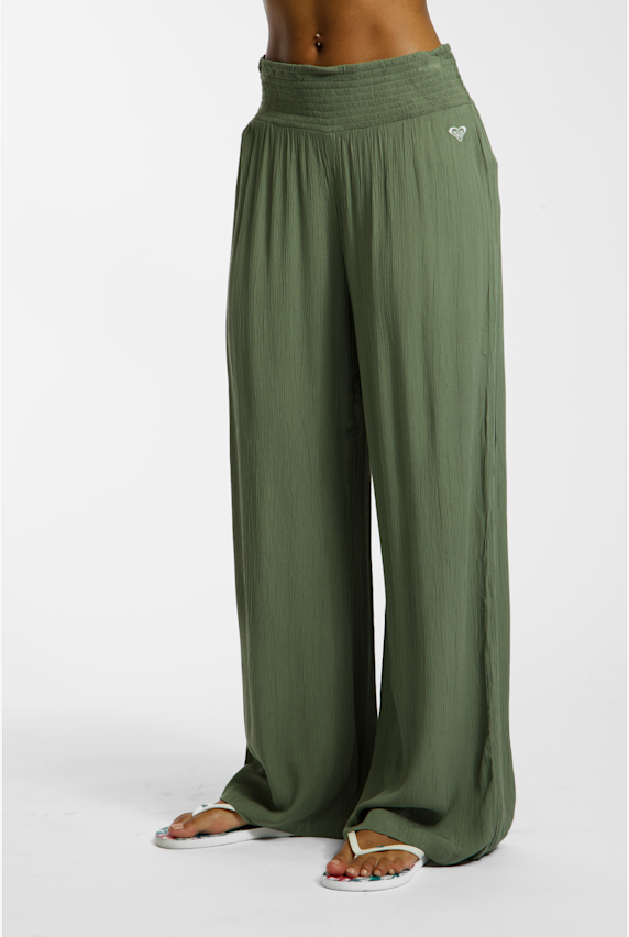 Roxy Along The Sunset pantaloni donna Grigio 49551 1
