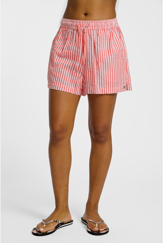 Roxy Lekeitio Break High Stripe Damen Short Rot 49550 1