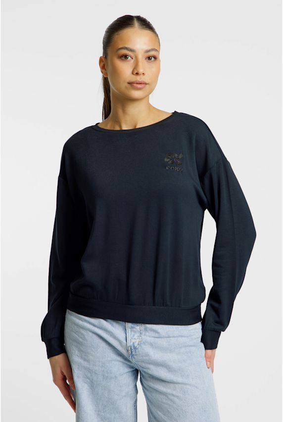 Roxy Surfing By Moonlight longsleeve donna Nero 49549 1