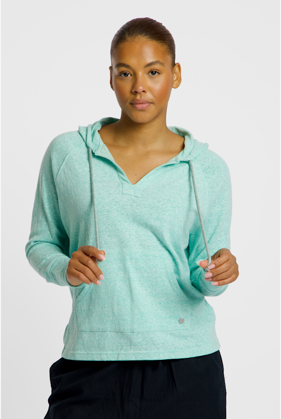 Roxy Destination Surf Damen Hoodie Blau 49554 1