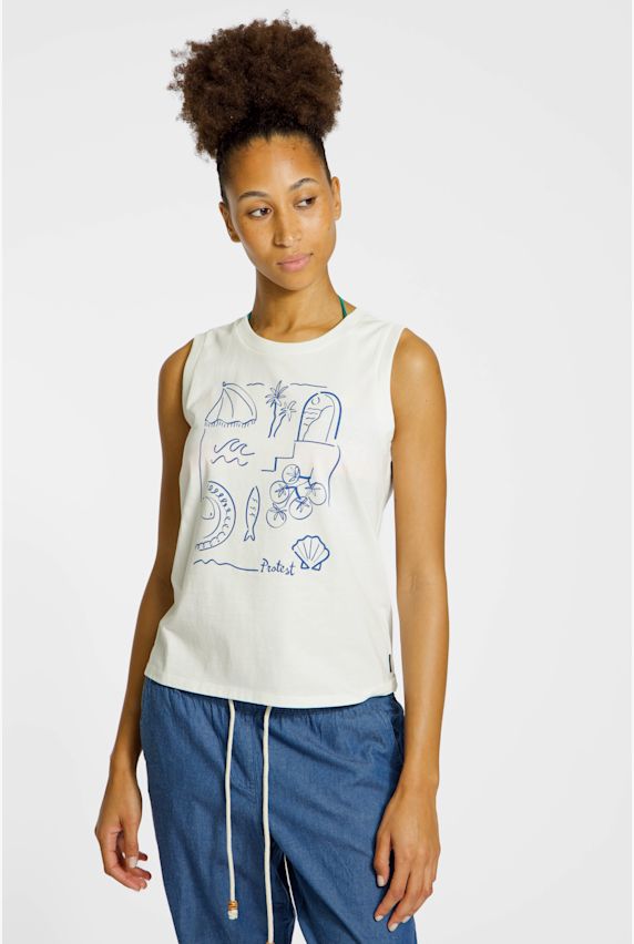 PROTEST PRTAnother top donna Bianco 49590 1
