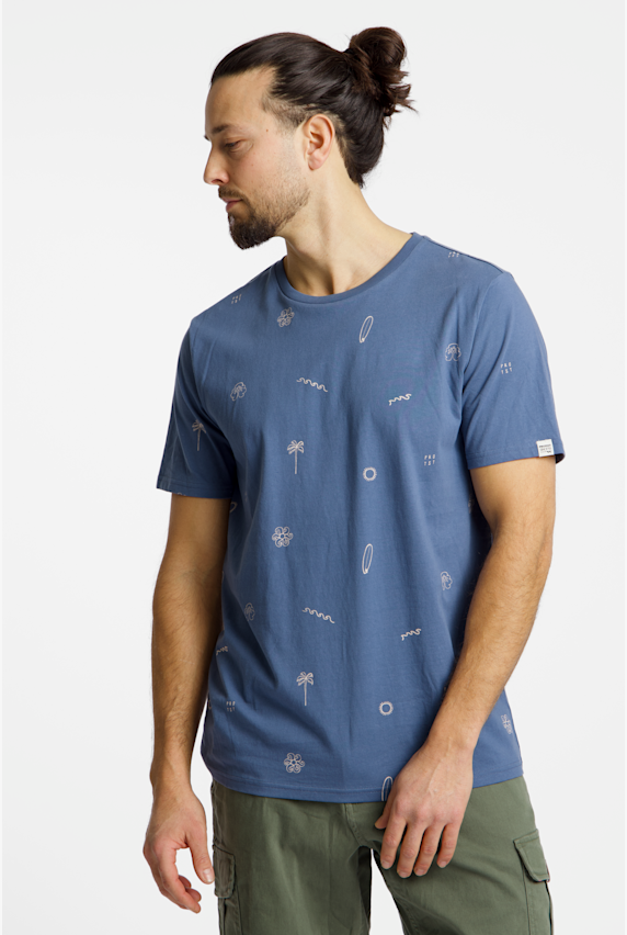 PROTEST PRTKeely t-shirt hommes Bleu 49580 1