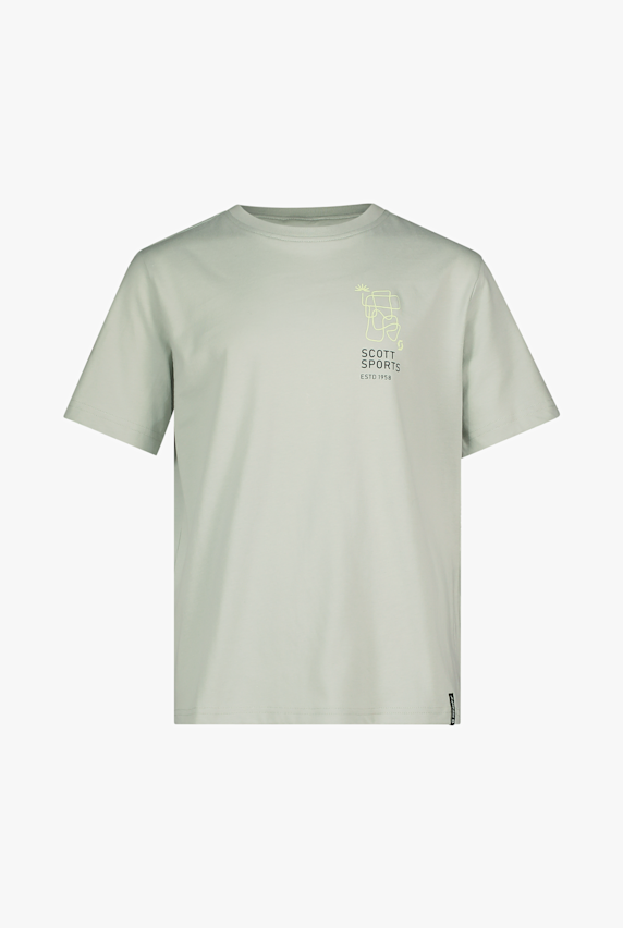 SCOTT Graphic Kinder T-Shirt Grau 49685 1