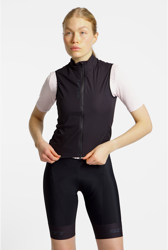 SCOTT Pro Windbreaker gilet femmes Noir 49674 1