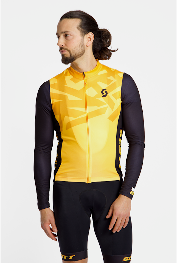 SCOTT RC Endurance Pro LS maglia da bike uomo Arancia 49713 1