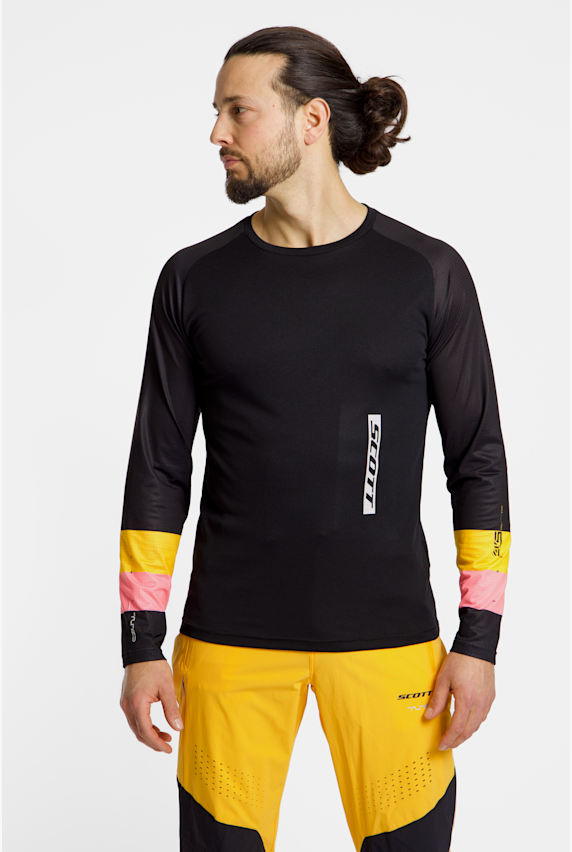 SCOTT Tuned LS Herren Biketrikot Schwarz 49740 1