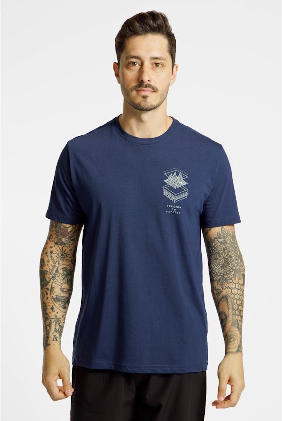 SCOTT Defined DRI t-shirt uomo Blu 49759 1