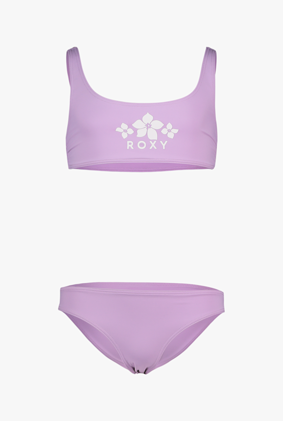 Roxy Solid Active Bralette bikini filles Violet 49767 1