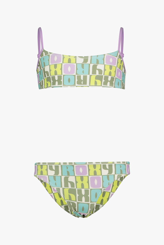 Roxy Letter Up Bralette bikini filles Vert 49794 1