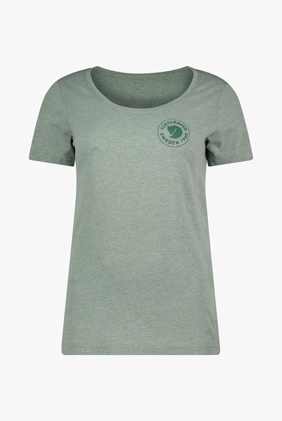 Fjällräven 1960 Logo t-shirt donna Verde 49785 1