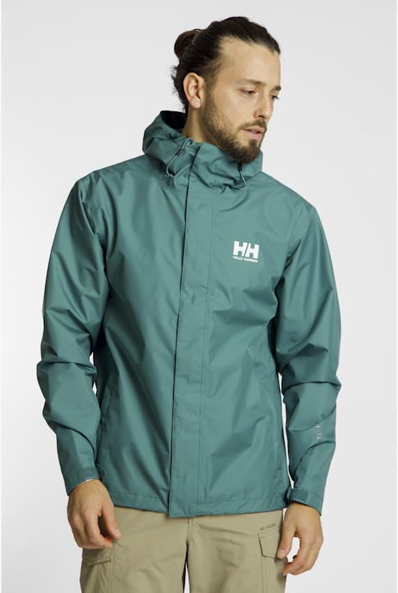 Helly Hansen Seven giacca impermeabile uomo Verde 49836 1
