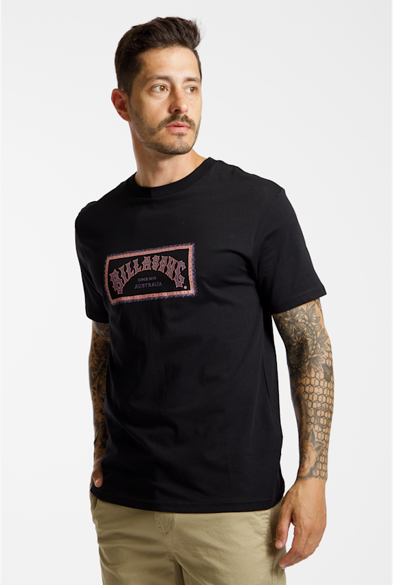 Billabong Arch Frame Herren T-Shirt Schwarz 49848 1