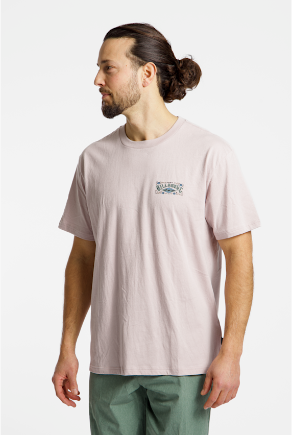 Billabong Heritage Arch Premium t-shirt uomo Viola 49838 1