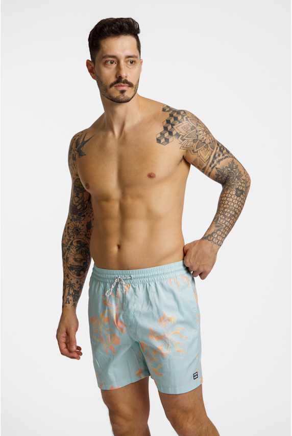 Billabong Vacay Layback Herren Badeshort Blau 49875 1