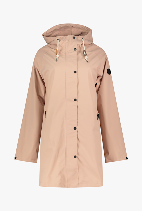 RUKKA Travelcoat manteau imperméable femmes Pink 49906 1