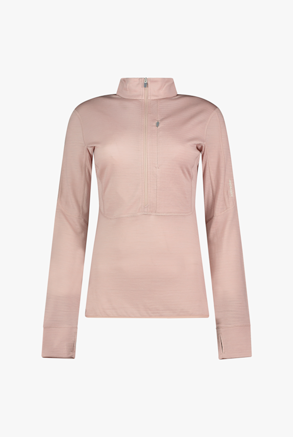 icebreaker Merinomix 200 Realfleece™ Descender Half-Zip longsleeve femmes Rose 49900 1