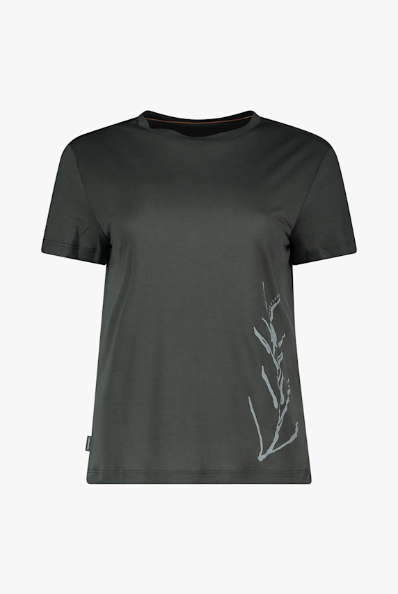 icebreaker Merino Blend 150 Core Panax Damen T-Shirt Grau 49889 1