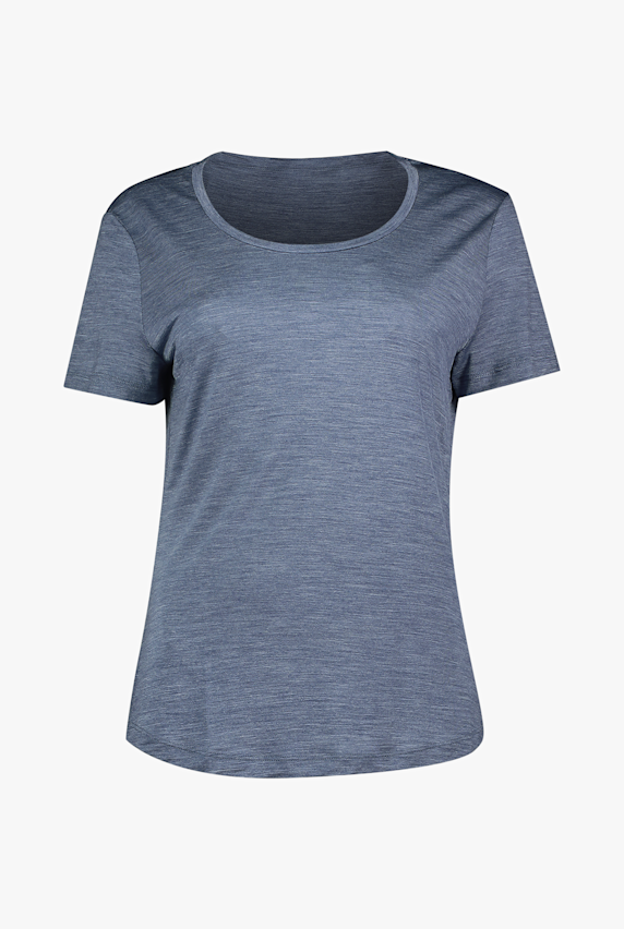 icebreaker Merino Blend 125 Cool-Lite™ Sphere Scoop Damen T-Shirt Blau 49925 1