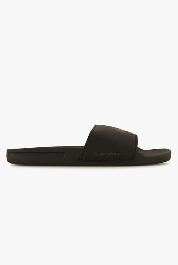 Quiksilver Rivi Nubuck slipper hommes Noir 49957 1