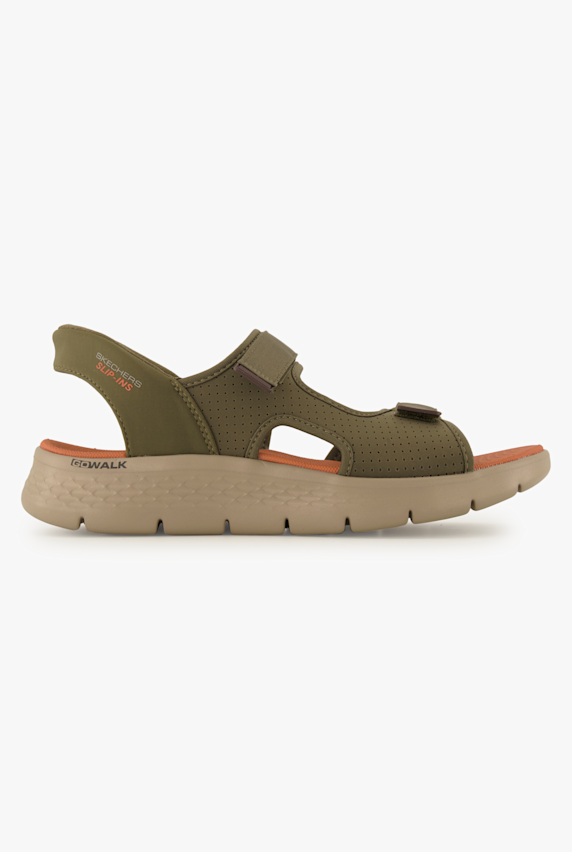 Skechers Slip-ins: Go Walk Flex SD - Easy Entry Damen Sandale Grün 49988 1