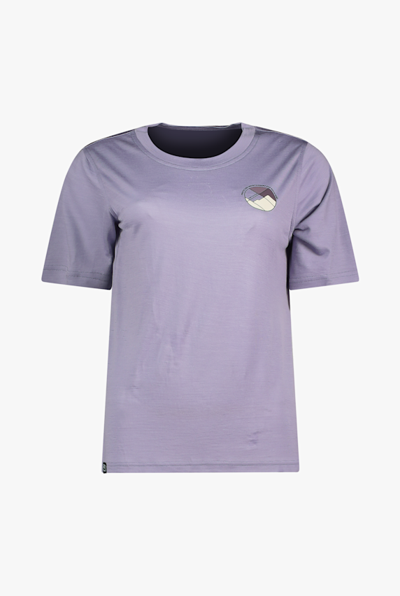 Ortovox 140 Cool Round Landscape t-shirt femmes Violet 50024 1