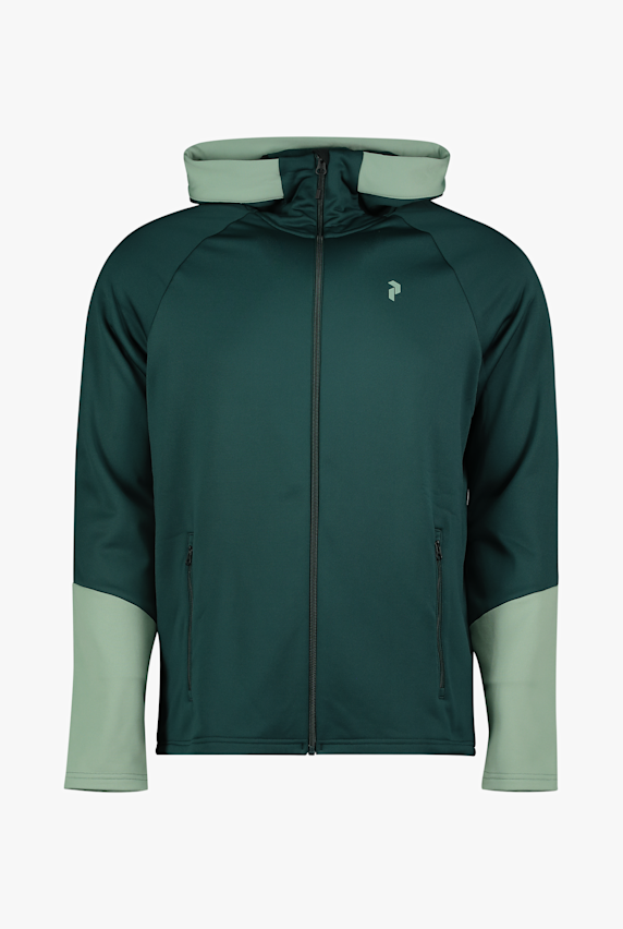 PEAK PERFORMANCE Rider Essentials Zip Hood midlayer uomo Petrolio 50047 1
