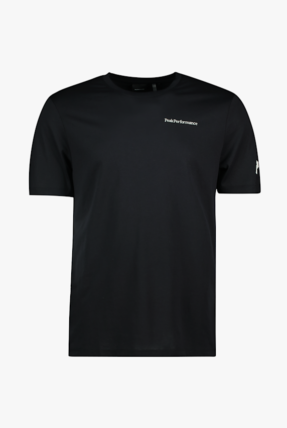 PEAK PERFORMANCE Explore Logo t-shirt hommes Noir 50046 1