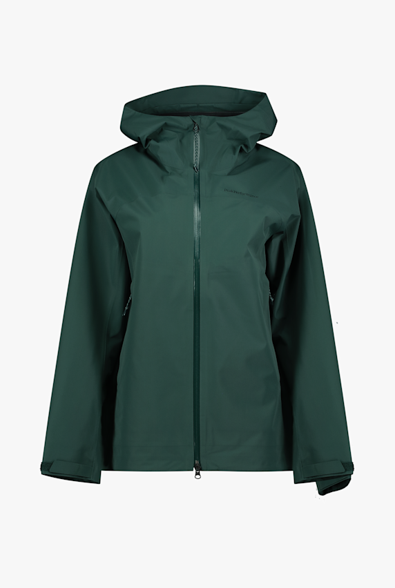 PEAK PERFORMANCE Treeline HIPE® 2.5L Damen Outdoorjacke Türkis 50057 1