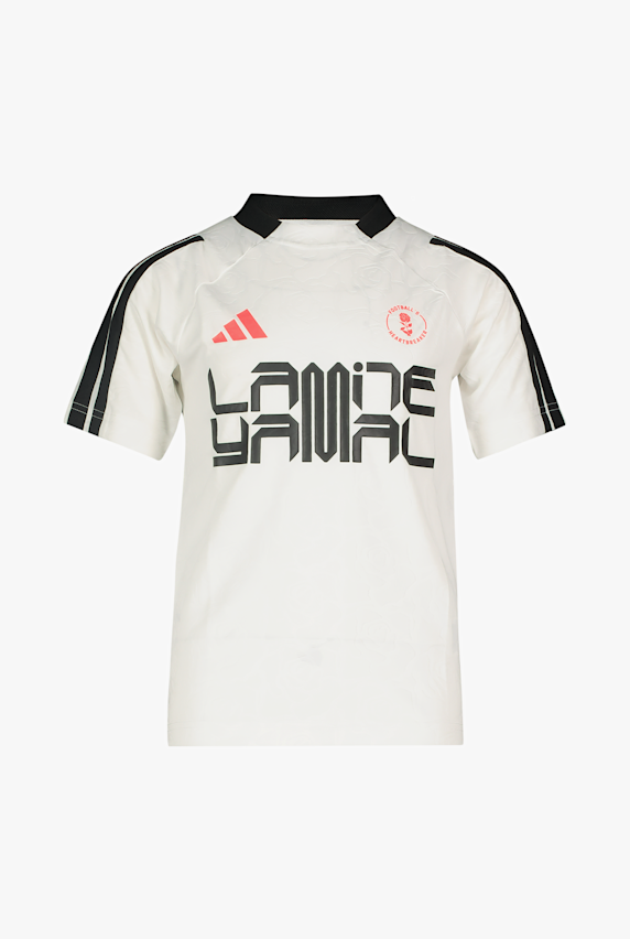 adidas Lamine Yamal Training Kinder T-Shirt Weiss 50094 1