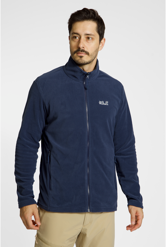 Jack Wolfskin Taunus 100 midlayer uomo Blu 50103 1