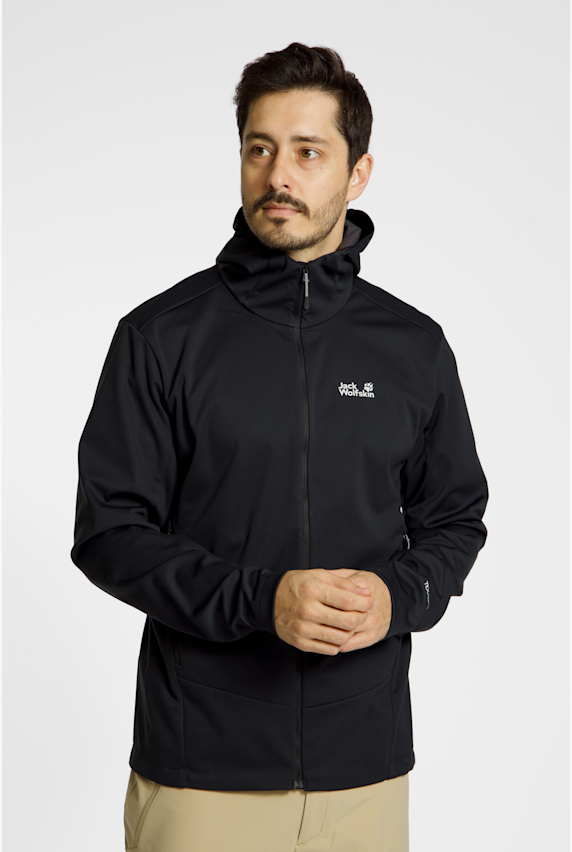 Jack Wolfskin Skyvail Herren Softshelljacke Schwarz 50089 1